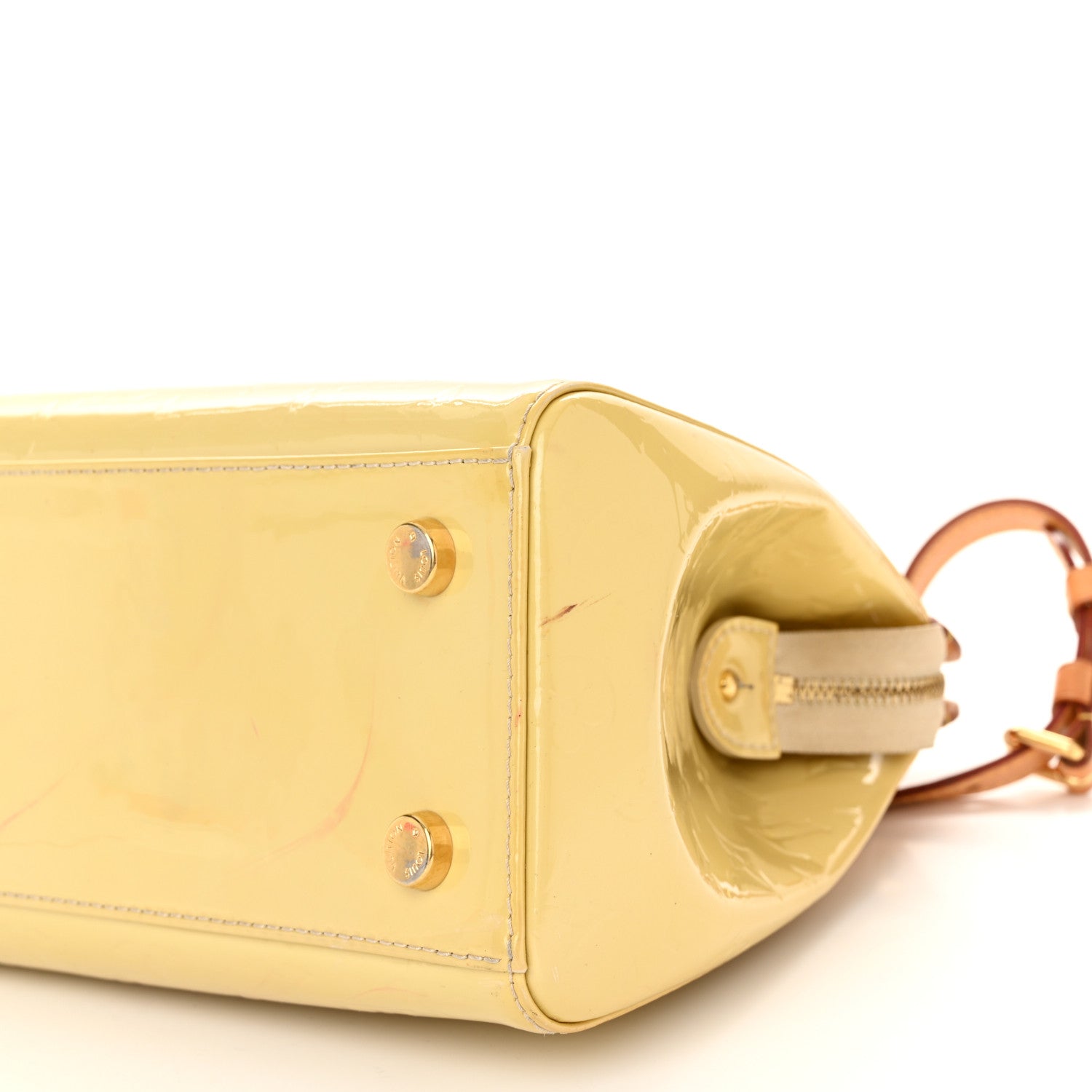 Louis Vuitton Vernis Brea MM Blanc Corail 9 of 11