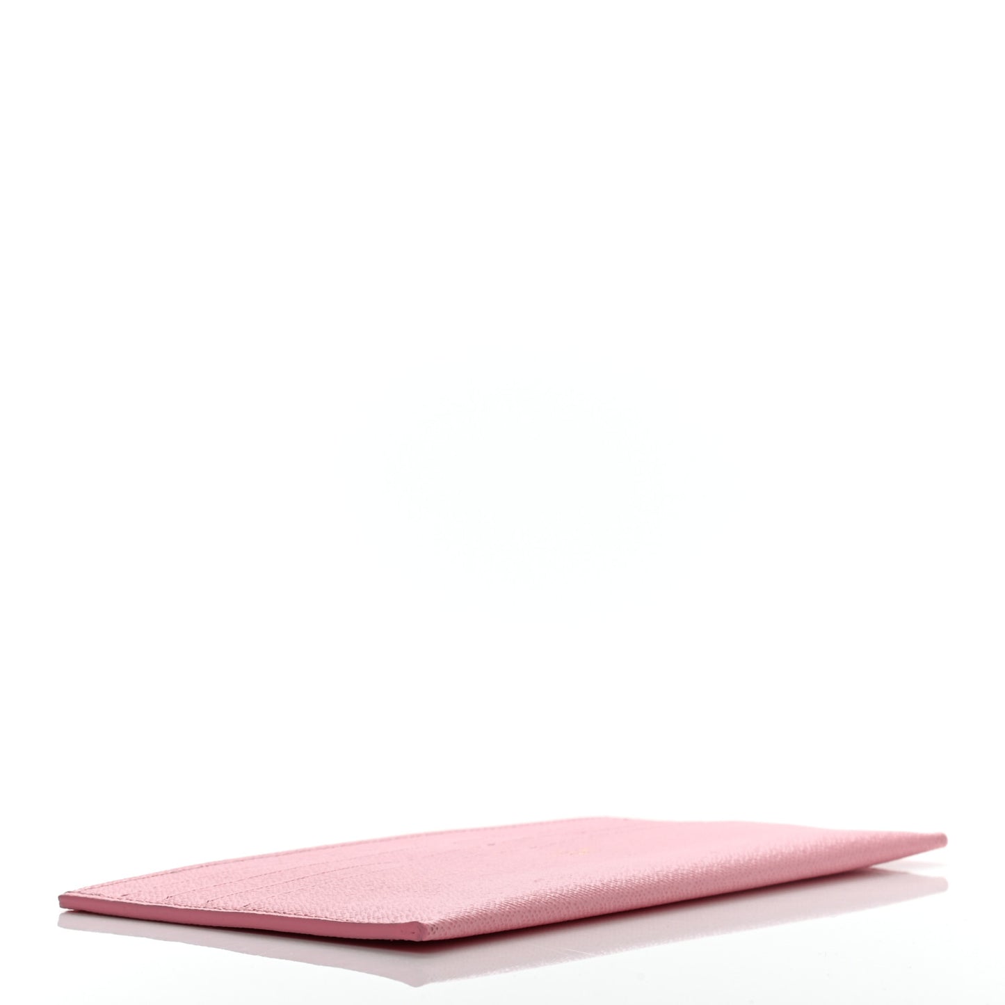 Calfskin Felicie Card Holder Insert Rose Ballerine