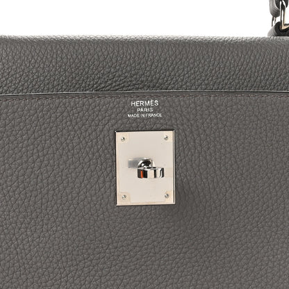 Hermes Togo Kelly Retourne 28 Etain 6 of 11