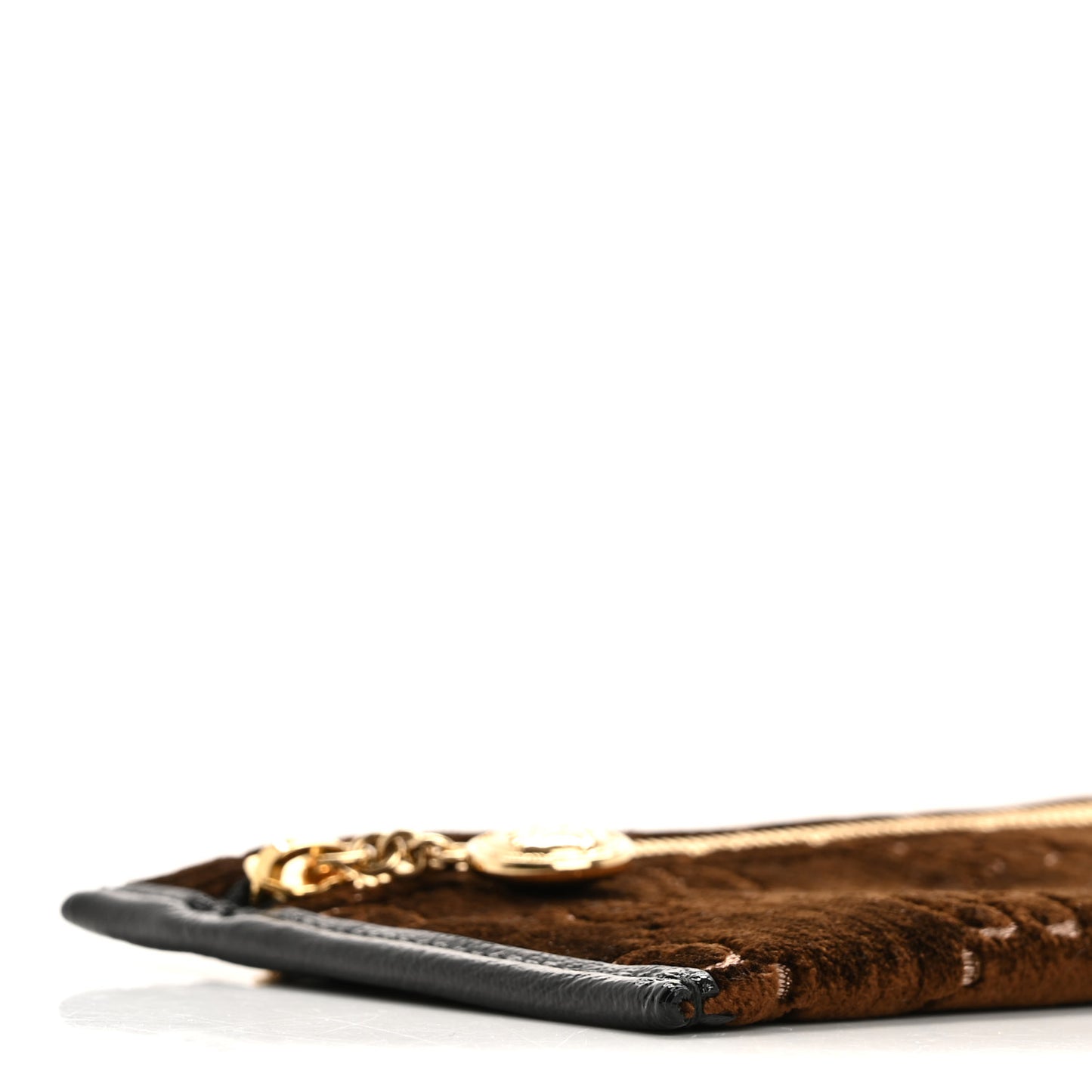 Velvet GG Monogram Rajah Brown Black