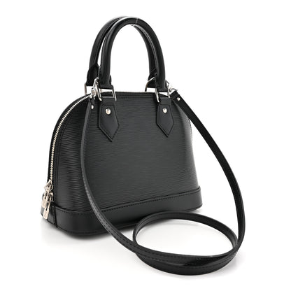 Louis Vuitton Epi Alma BB Black 3 of 12
