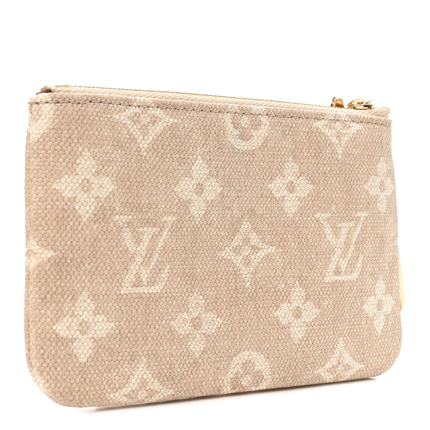 Monogram Coated Canvas Meowgram Key Pouch S