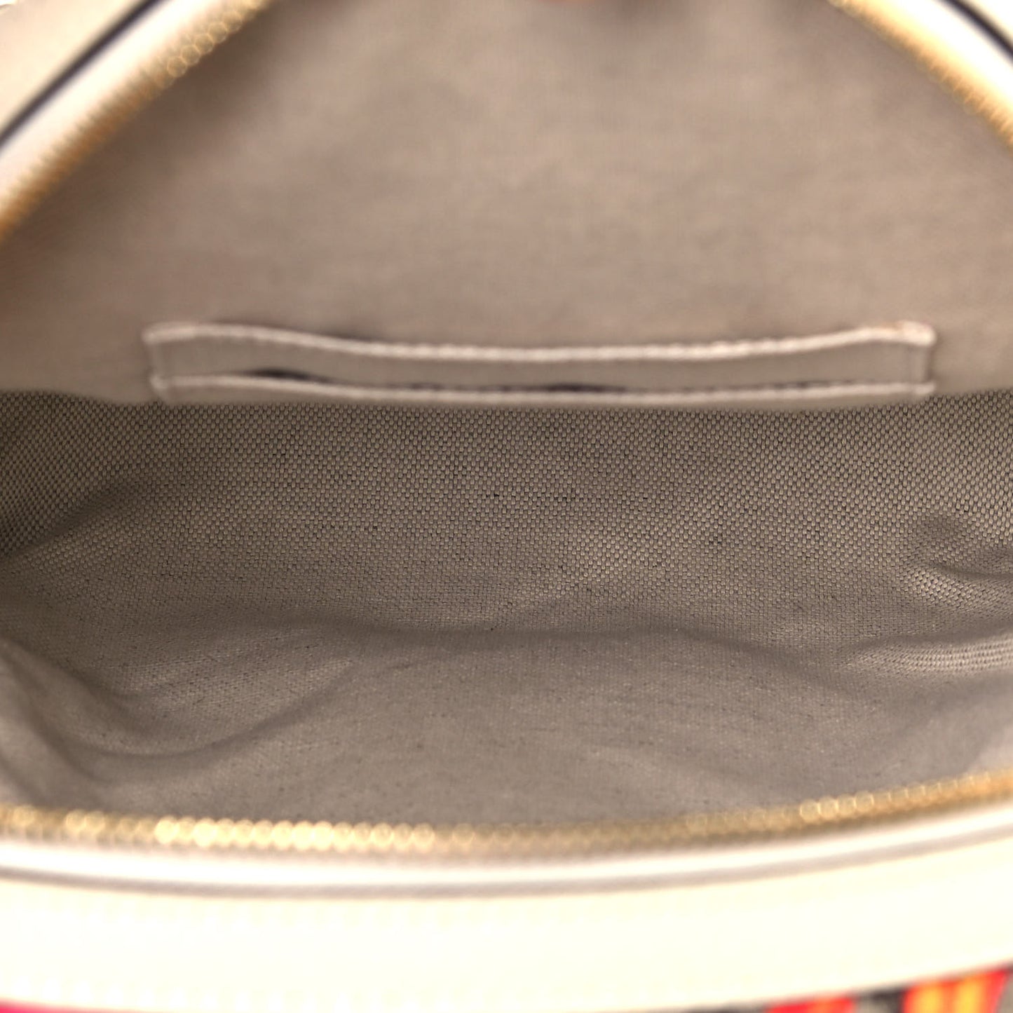 GG Supreme Monogram Flora Web Small Ophidia Day Backpack White