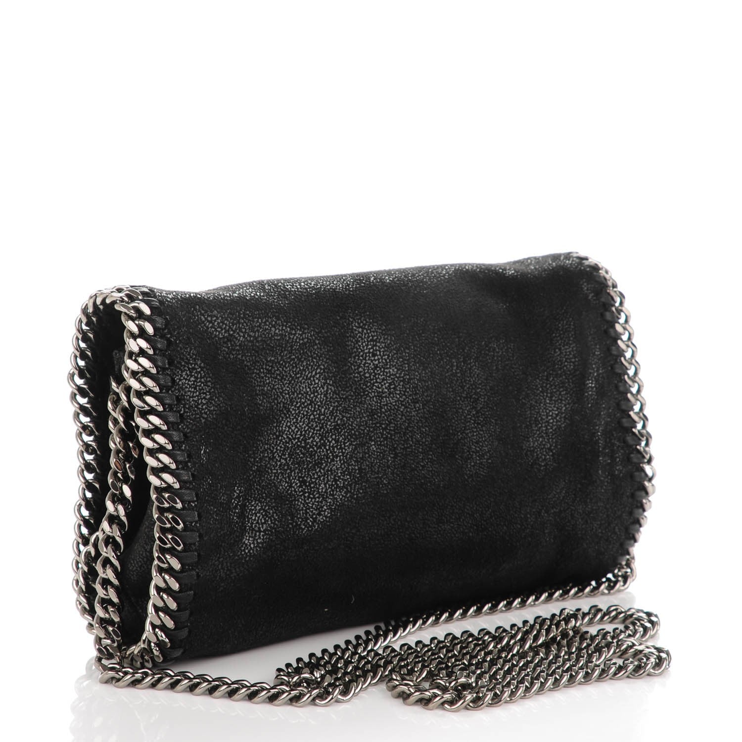 Stella McCartney Shaggy Deer Falabella Crossbody Bag Black 3 of 8