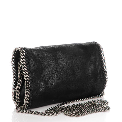 Stella McCartney Shaggy Deer Falabella Crossbody Bag Black 3 of 8