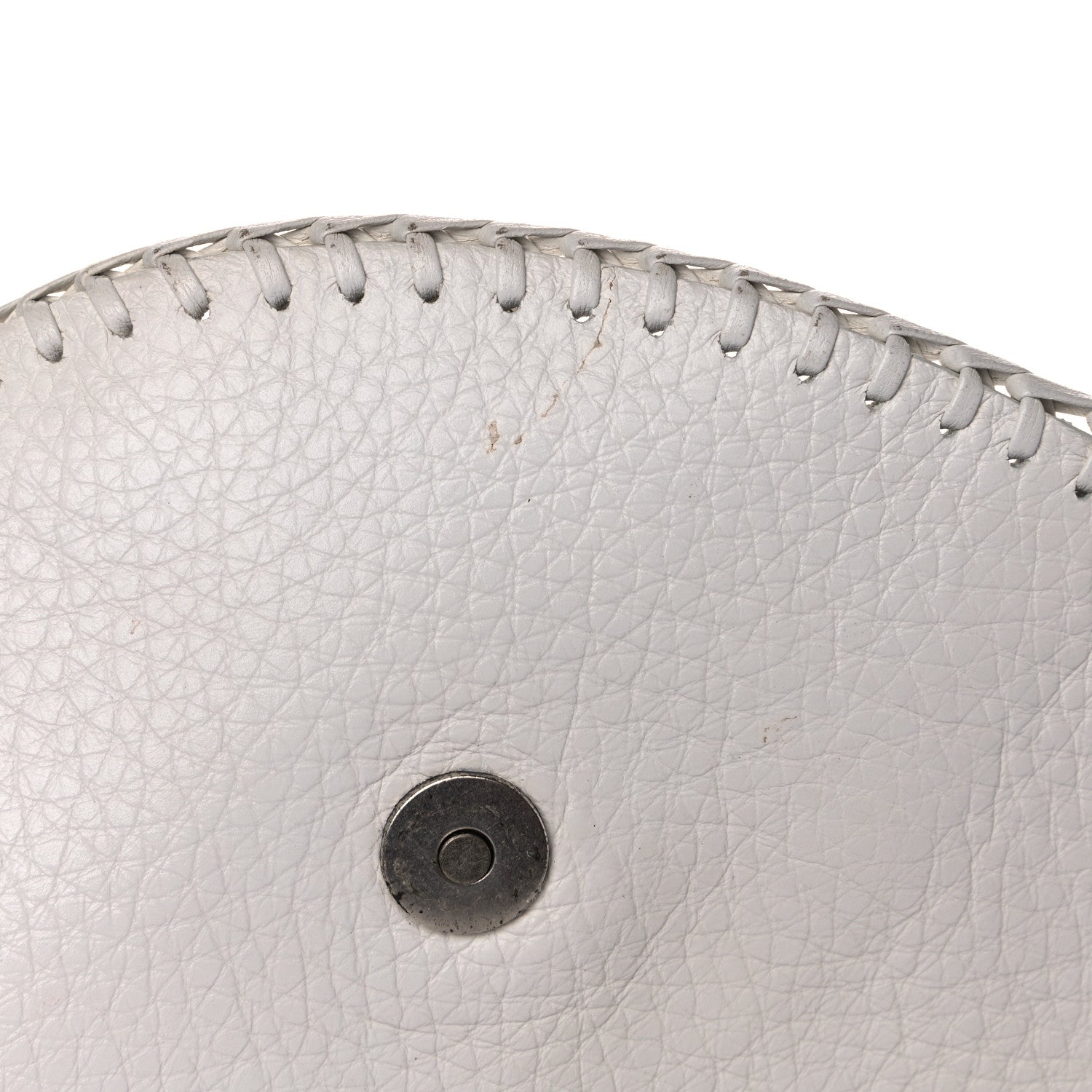Christian Dior Calfskin Braided Gaucho Double Saddle Bag White 16 of 21
