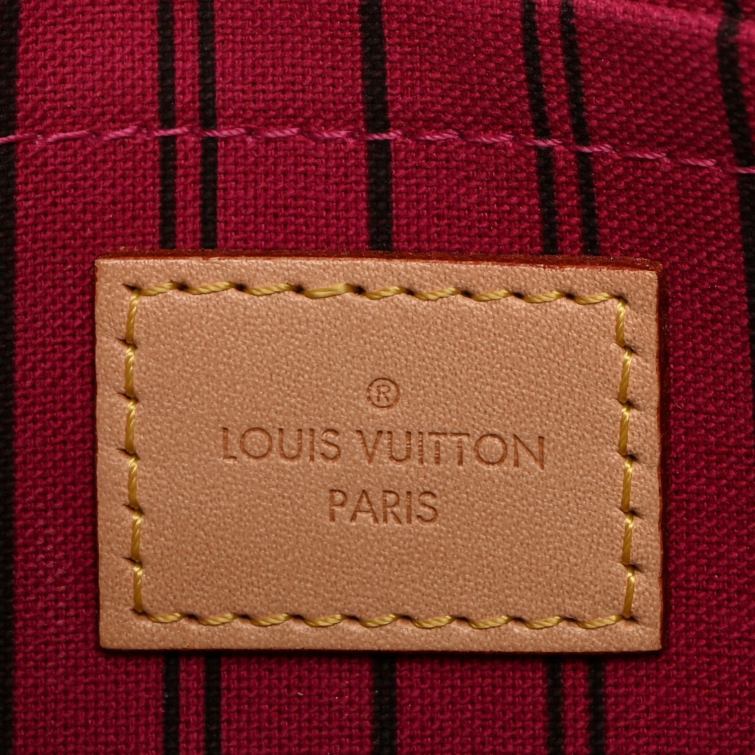 Louis Vuitton LOUIS VUITTON Monogram Neverfull MM GM Pochette Pivoine 6 of 7