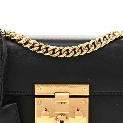 Gucci Calfskin Small Padlock Shoulder Bag Black 8 of 13