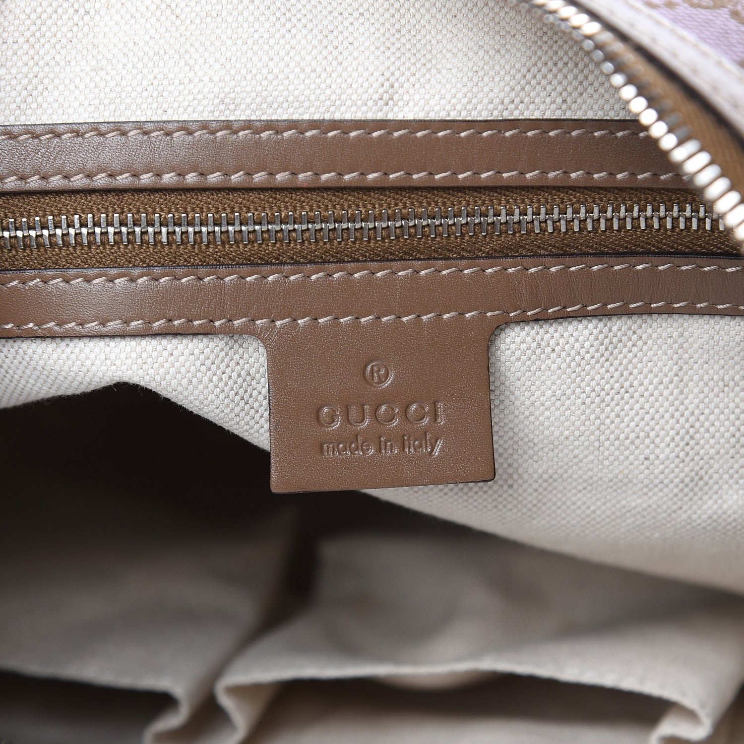 Gucci Monogram Large GG Twins Hobo Purple 6 of 10
