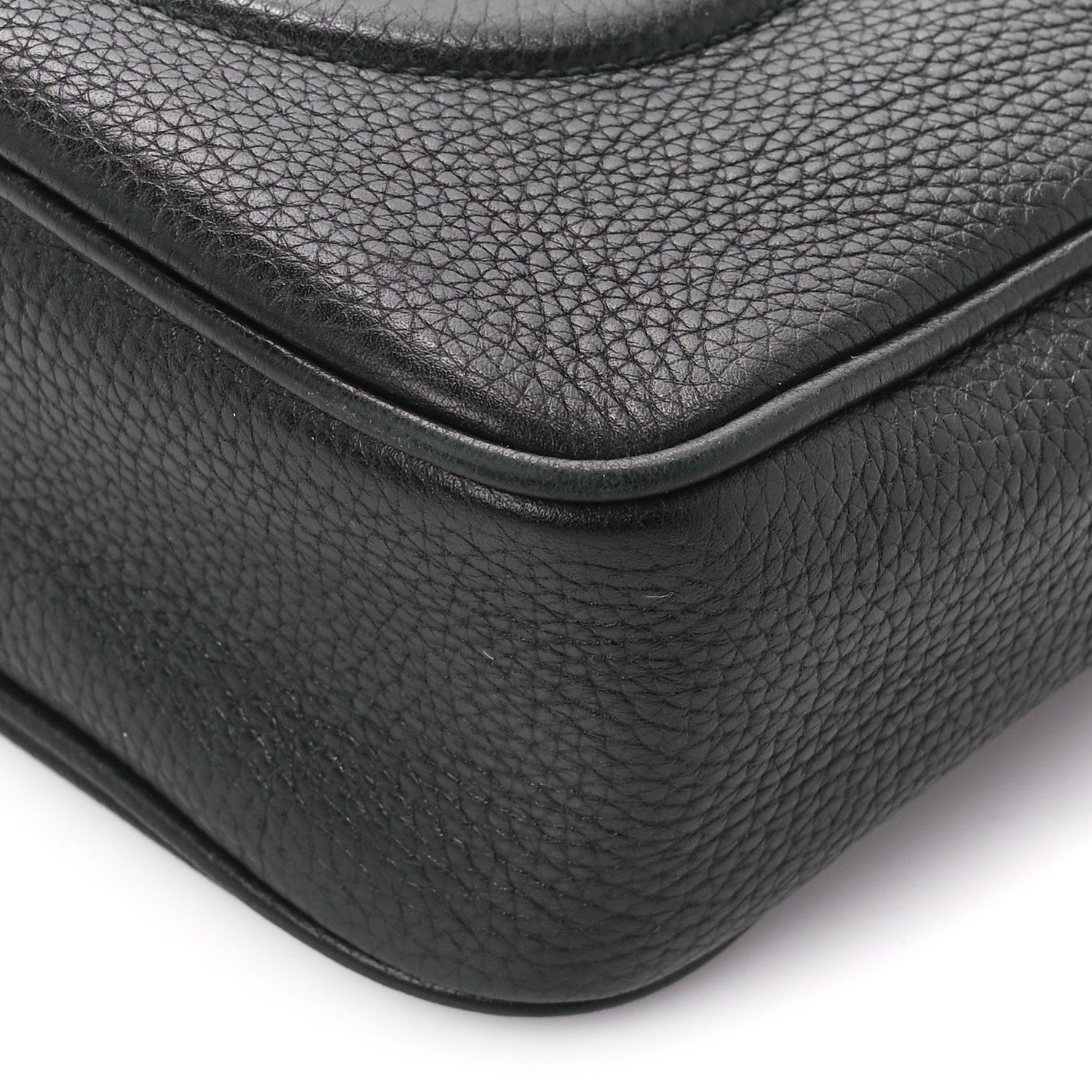 Gucci Pebbled Calfskin Small Soho Disco Bag Black 11 of 12