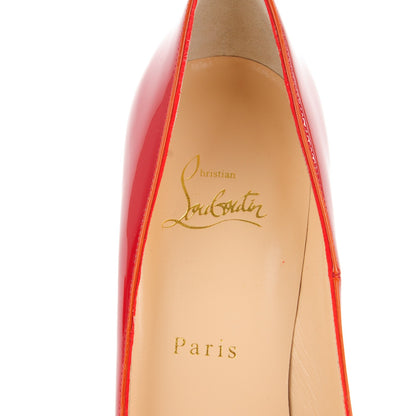 Christian Louboutin Patent So Kate 120 Pumps 39.5 Rouge de Mars 6 of 8