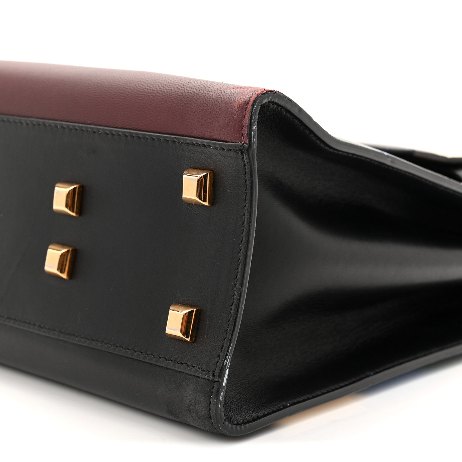 Valentino Garavani Vitello Striped Medium My Rockstud Frame Bag Multicolor 10 of 16