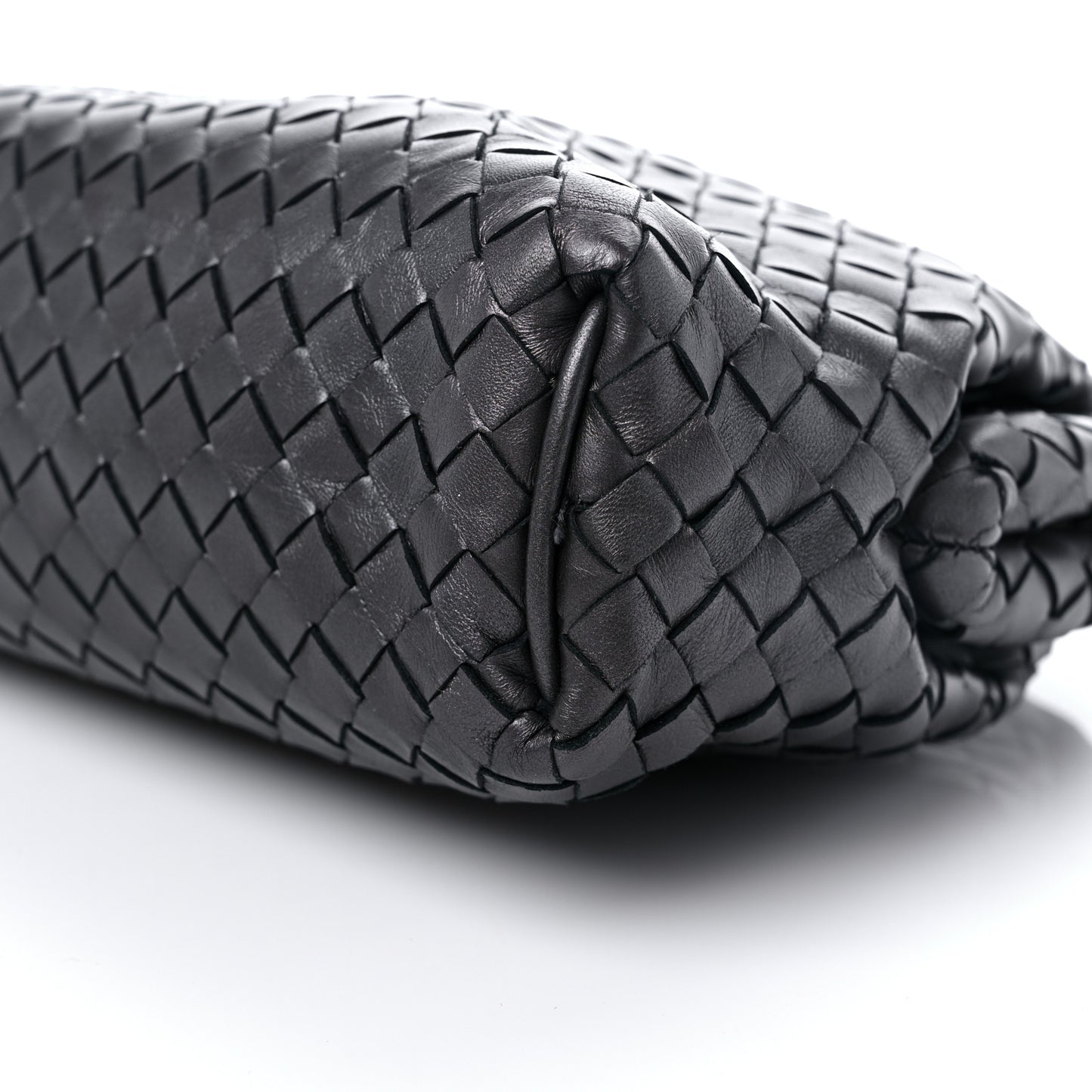 Nappa Intrecciato The Lauren 1980 Clutch Ebano