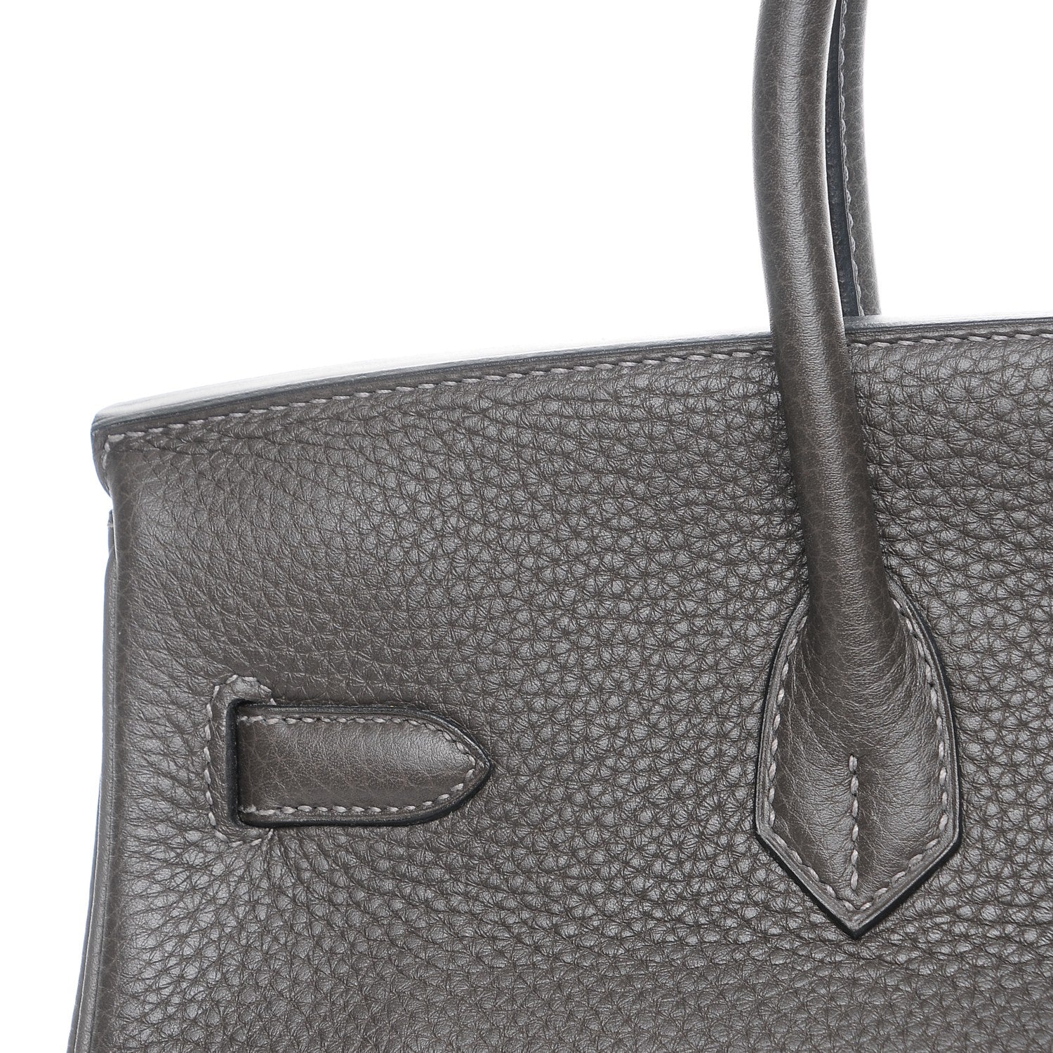 Hermes Taurillon Clemence Birkin 35 Graphite 11 of 24