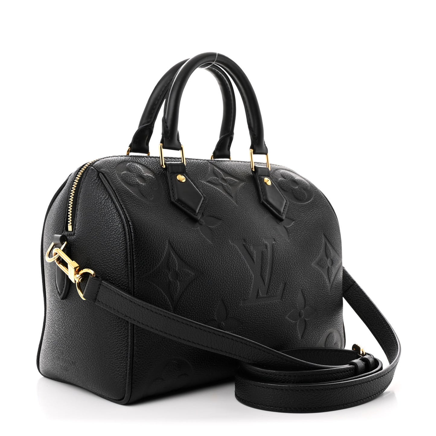 Empreinte Monogram Giant Speedy Bandouliere 25 Black
