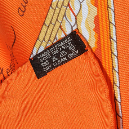 Hermes Silk Per Astra ad Astra Scarf 90 7 of 7