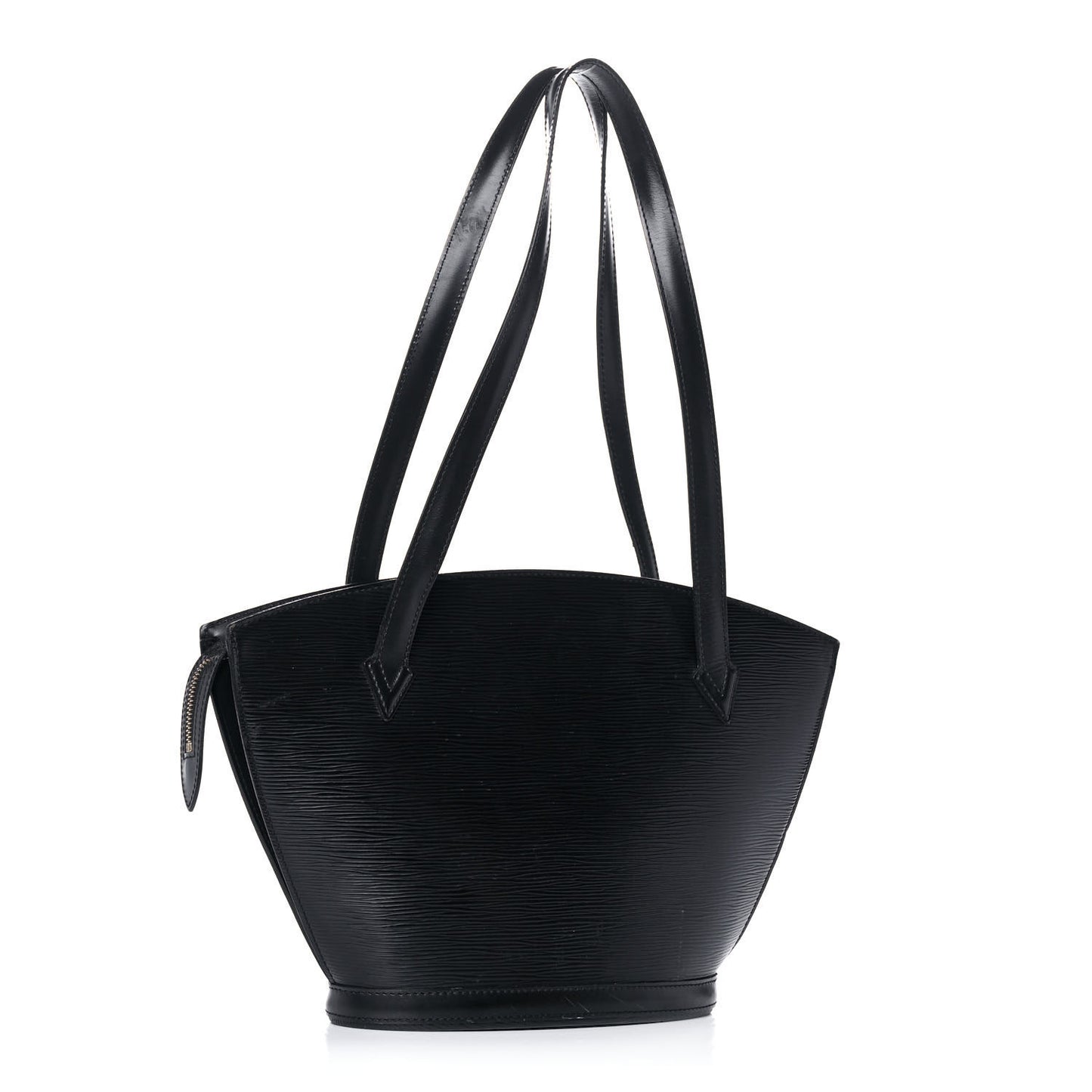 Epi Saint Jacques PM Long Straps Black
