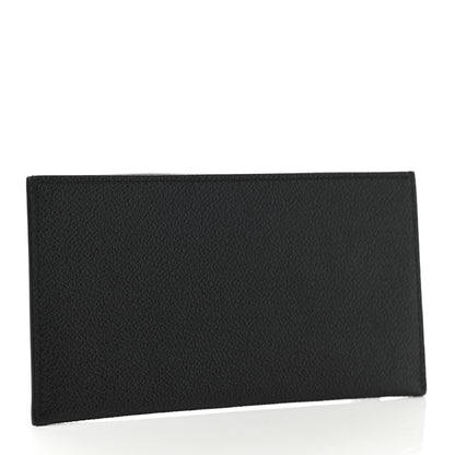 Louis Vuitton Calfskin Felicie Chain Wallet Card Holder Insert Black 3 of 6