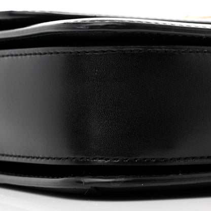 Saint Laurent Box Calfskin Monogram Medium Solferino Satchel Black 9 of 10