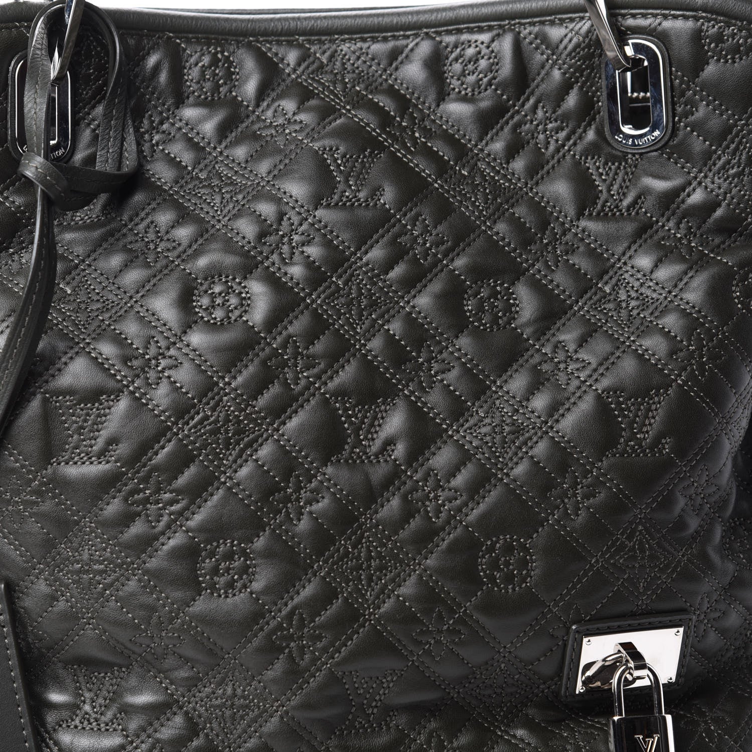 Louis Vuitton Monogram Lambskin Antheia Lilia PM Vert Bronze 10 of 11