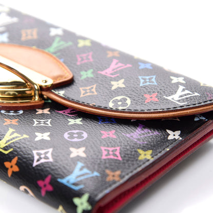 Louis Vuitton Monogram Multicolor Eugenie Wallet Black Grenade 9 of 11