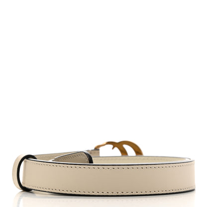 Gucci Moon Calfskin Double G 20mm Belt 70 28 Mystic White 2 of 5