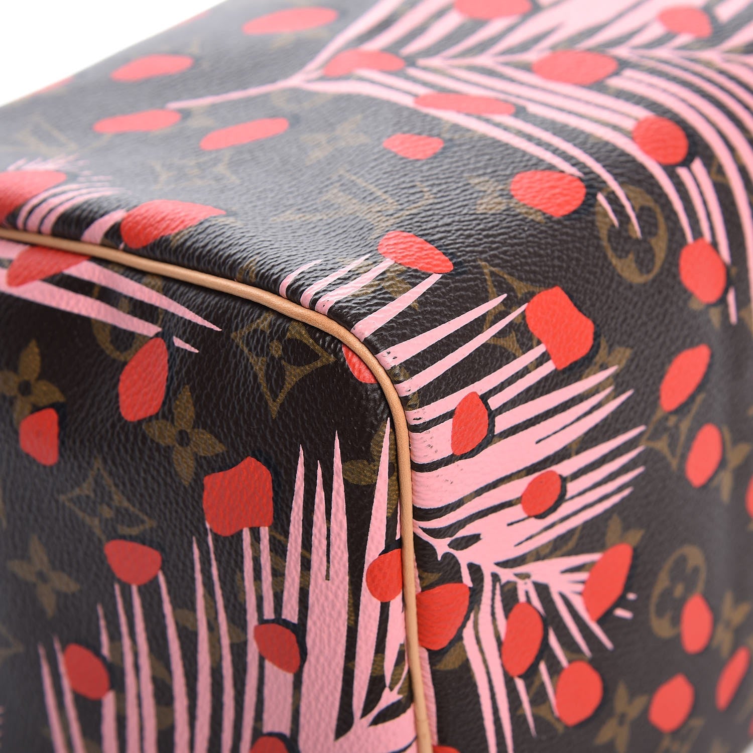Louis Vuitton Monogram Jungle Dots Speedy 30 Sugar Pink Poppy 9 of 12