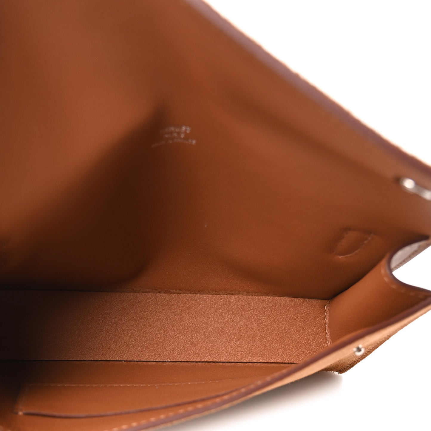 Veau Grizzly Swift Hermesnap Wallet Sesame