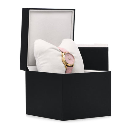 Gucci Stainless Steel Calfskin 27mm G-Timeless Quartz Watch Pink 5 of 5