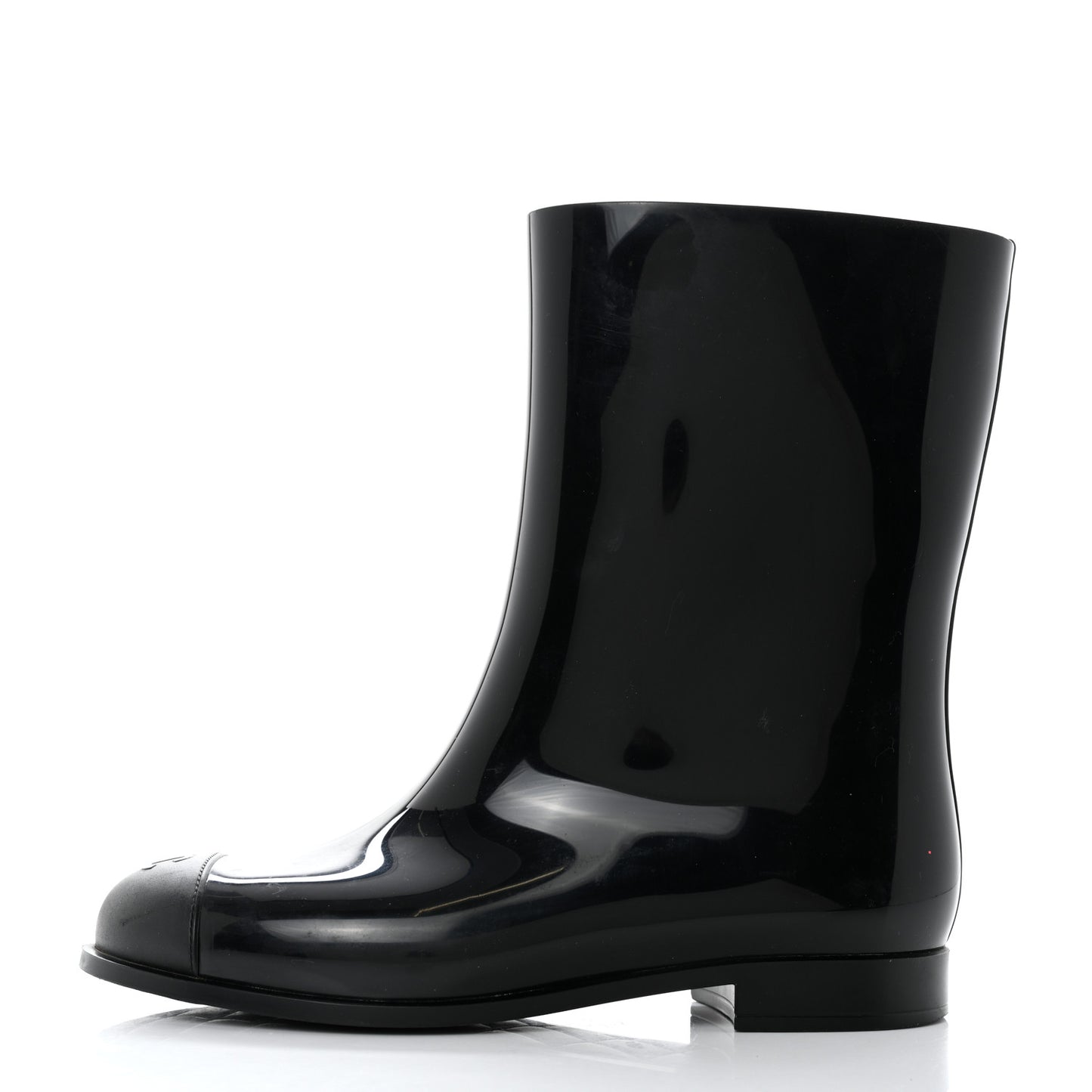Rubber Rain Boots 40 Black