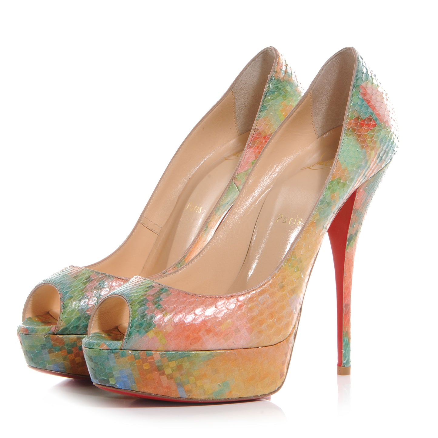 Python Pixel Troca 140 Pumps 39 Multicolor