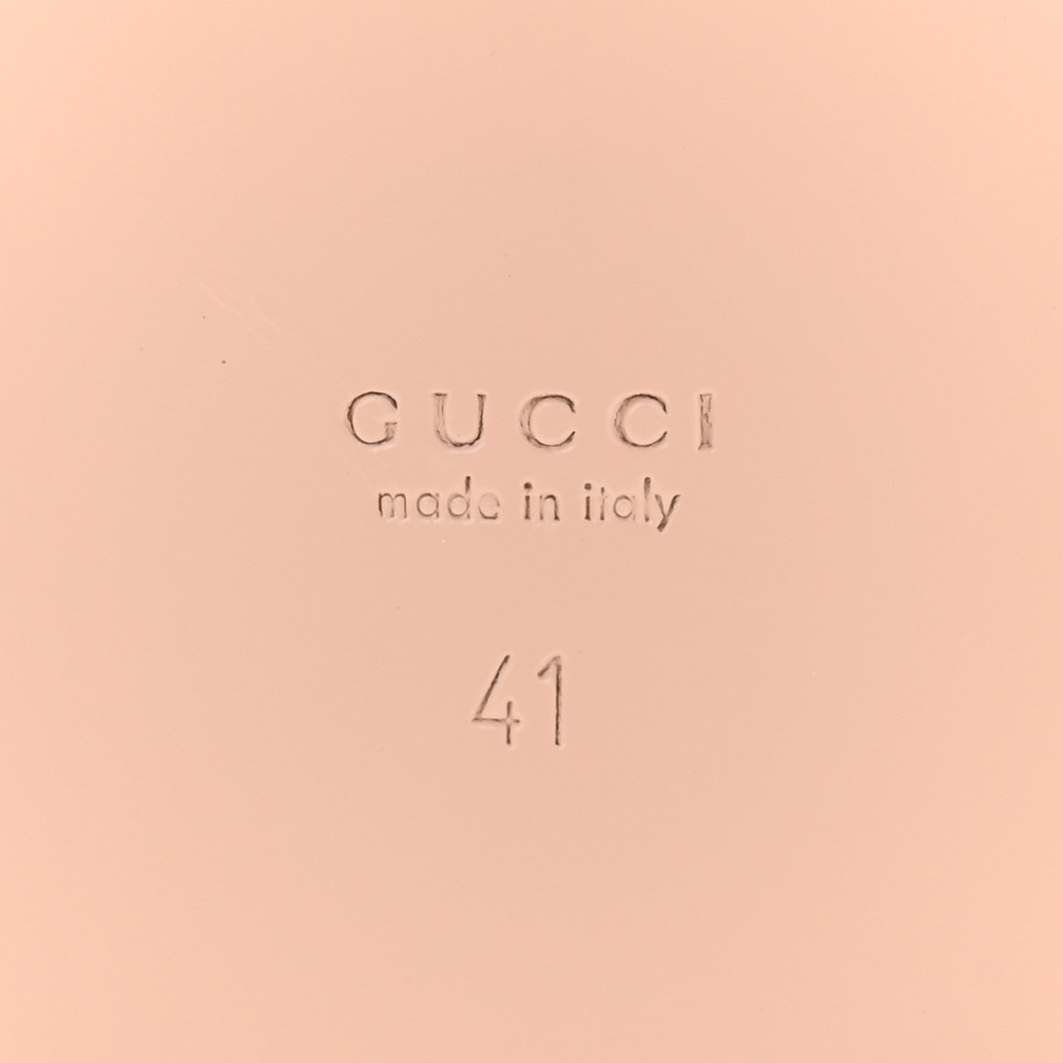 Gucci Cosmos Softy Calfskin Interlocking G Cut Out Slide Sandals 41 Cuir 7 of 9