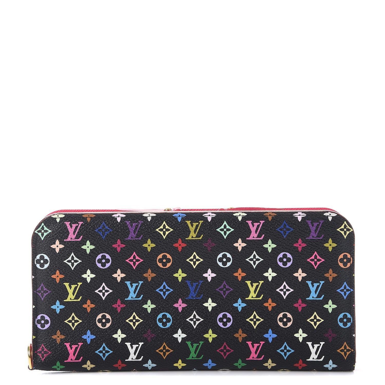 Louis Vuitton Monogram Multicolor Insolite Wallet Black Grenade 1 of 7