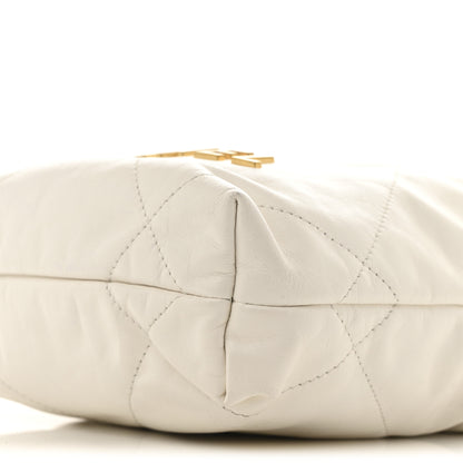 Chanel Shiny Calfskin Quilted Mini Chanel 22 White 10 of 11