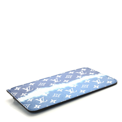Louis Vuitton Monogram Escale Neverfull MM GM Pochette Blue 4 of 7
