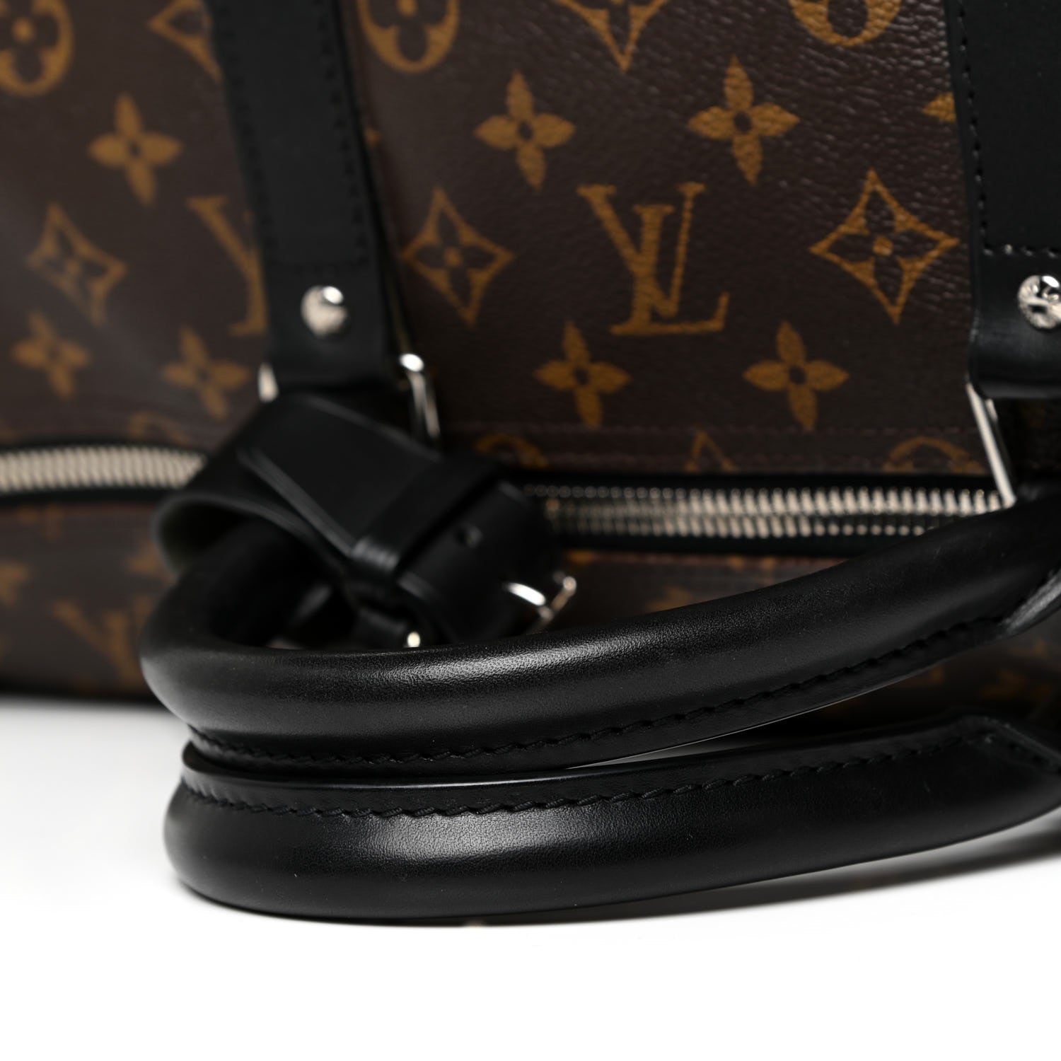 Louis Vuitton Monogram Macassar Keepall Bandouliere 55 17 of 17