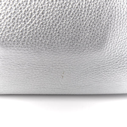 Fendi Cuoio Romano Lux Selleria Carla Shopping Tote Argento 11 of 15