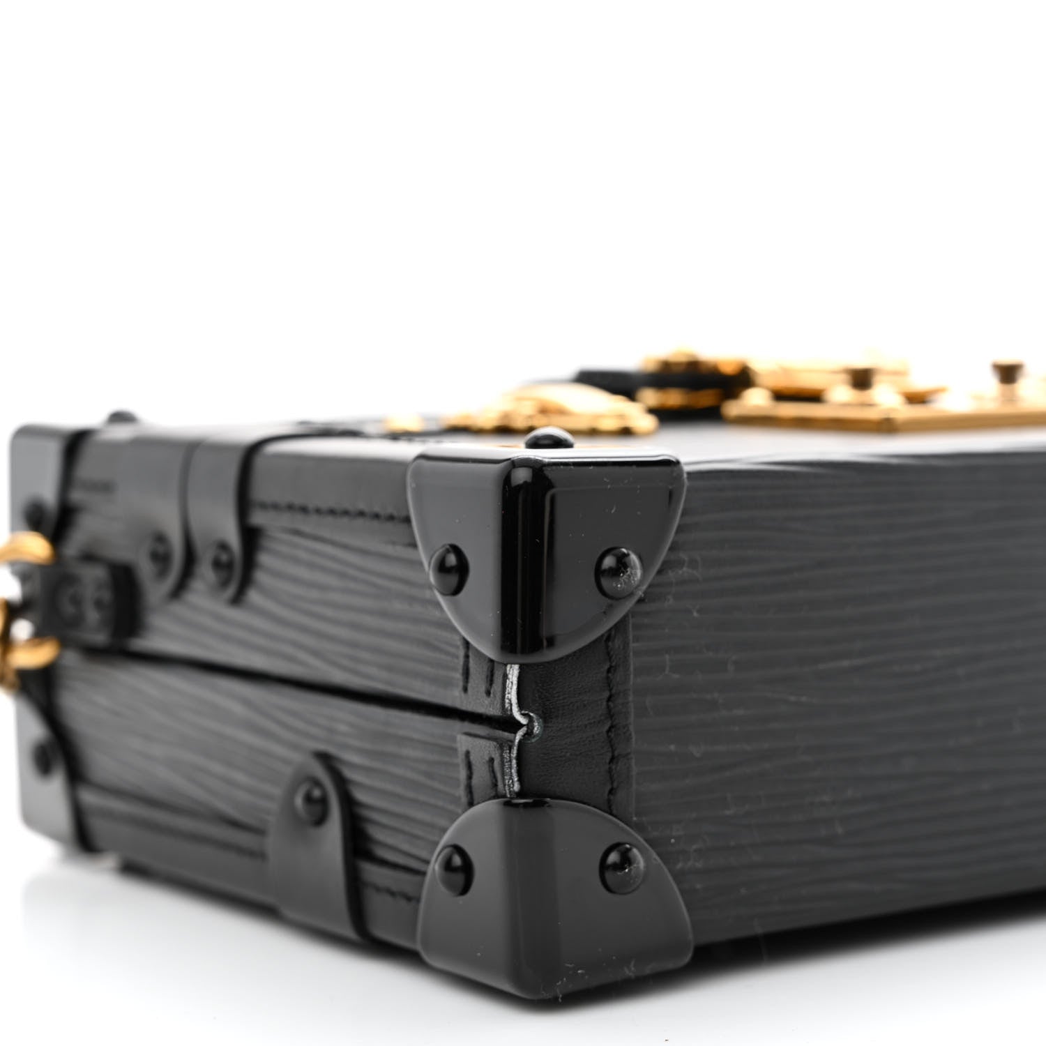 Louis Vuitton Epi Petite Malle Black 9 of 10