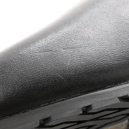 Saint Laurent Calfskin Buckle Jimmy Clog 38 Black 9 of 11
