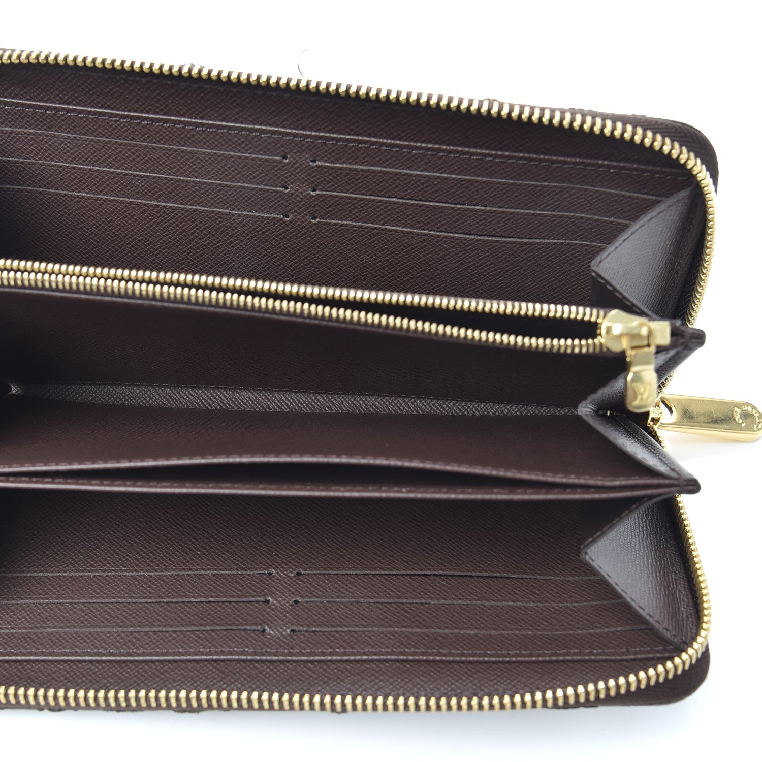 Louis Vuitton Damier Ebene Zippy Wallet 5 of 9