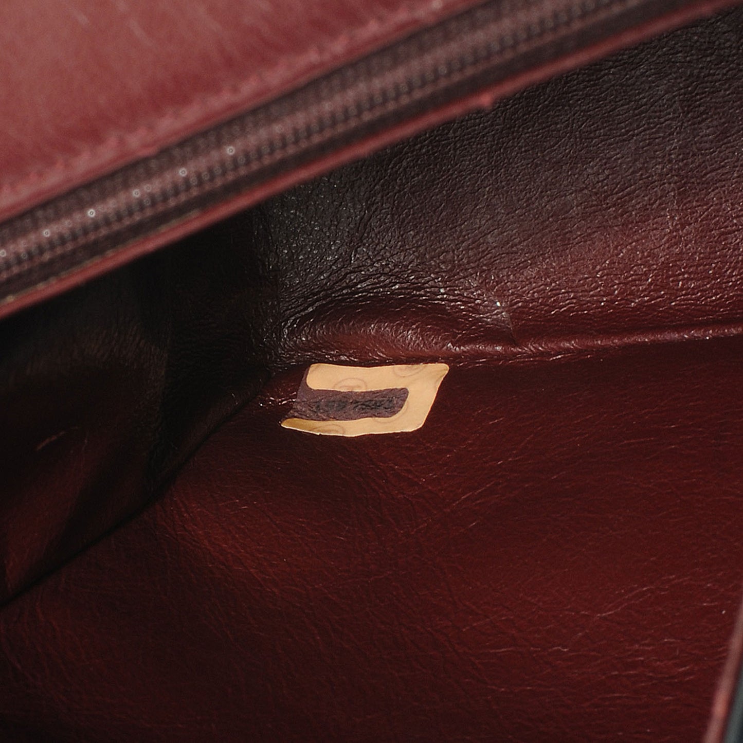 Lambskin Medium Double Flap Black