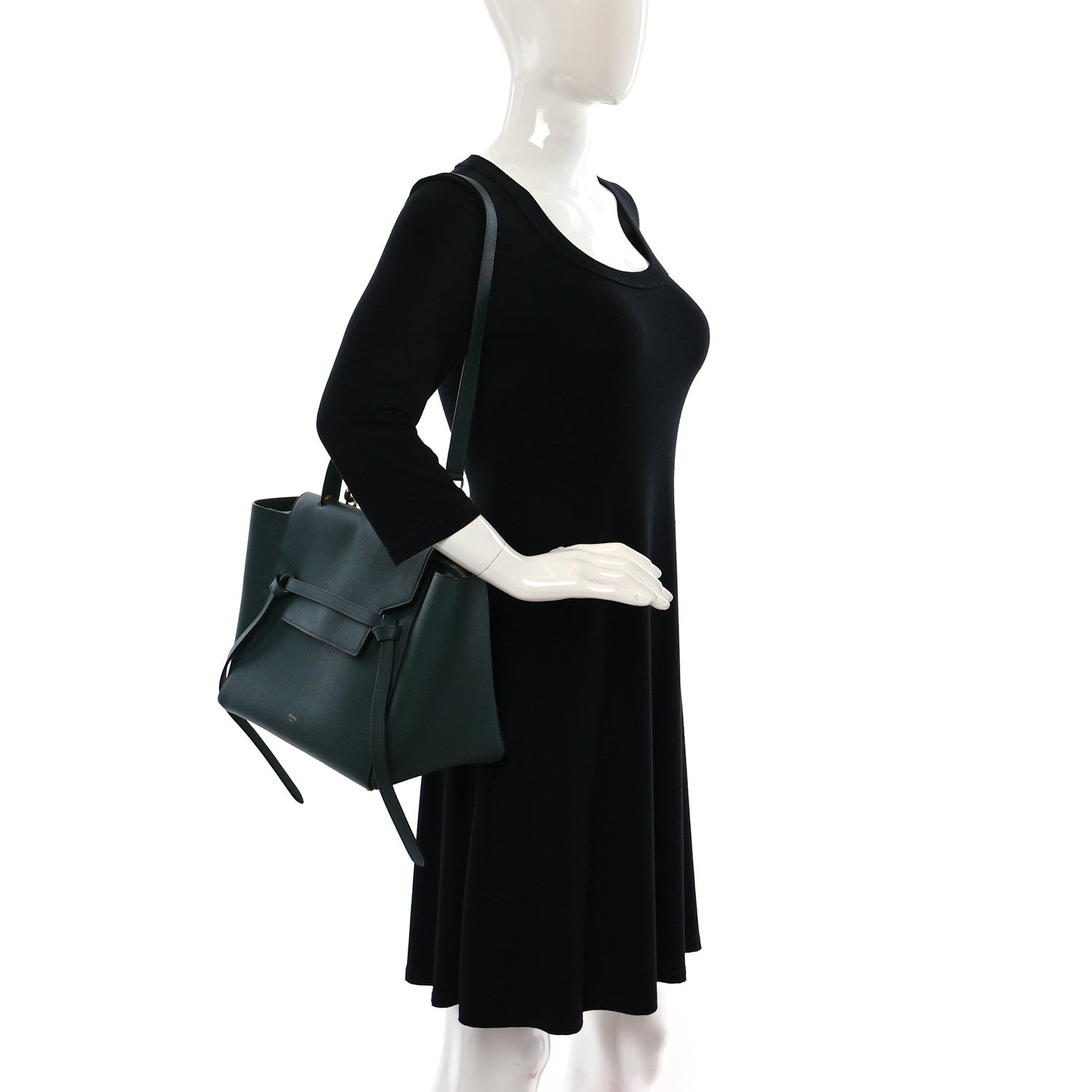 Celine Grained Calfskin Mini Belt Bag Amazone 2 of 14