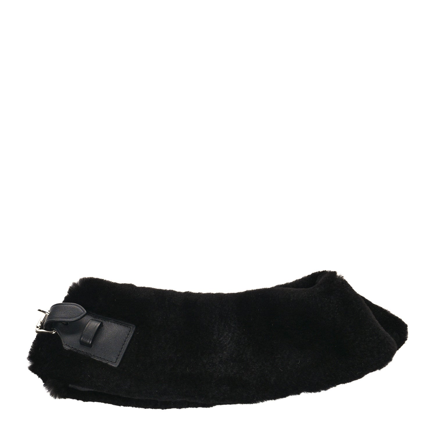 Louis Vuitton Mink Fur Neck Scarf Black 2 of 4