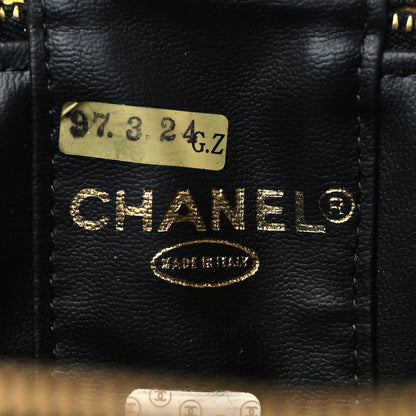 Chanel Caviar CC Vanity Cosmetic Case Black 6 of 7