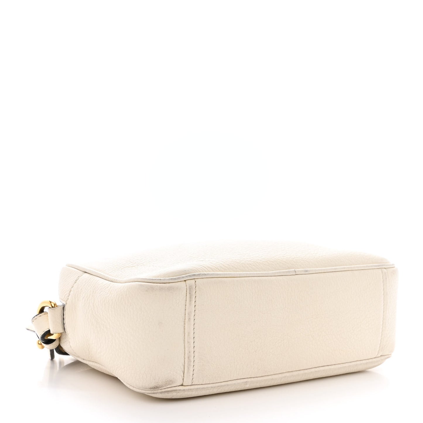 Vitello Phenix Camera Bag Bianco