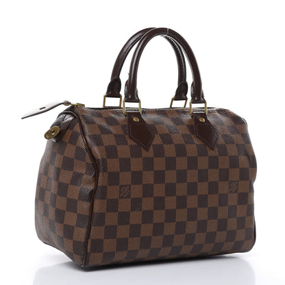 Louis Vuitton Damier Ebene Speedy 25 3 of 16