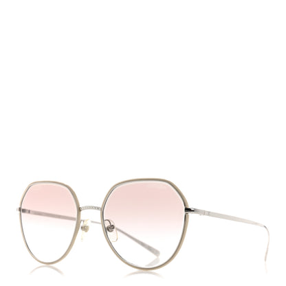 Chanel Round Sunglasses 4251-J Grey 1 of 8