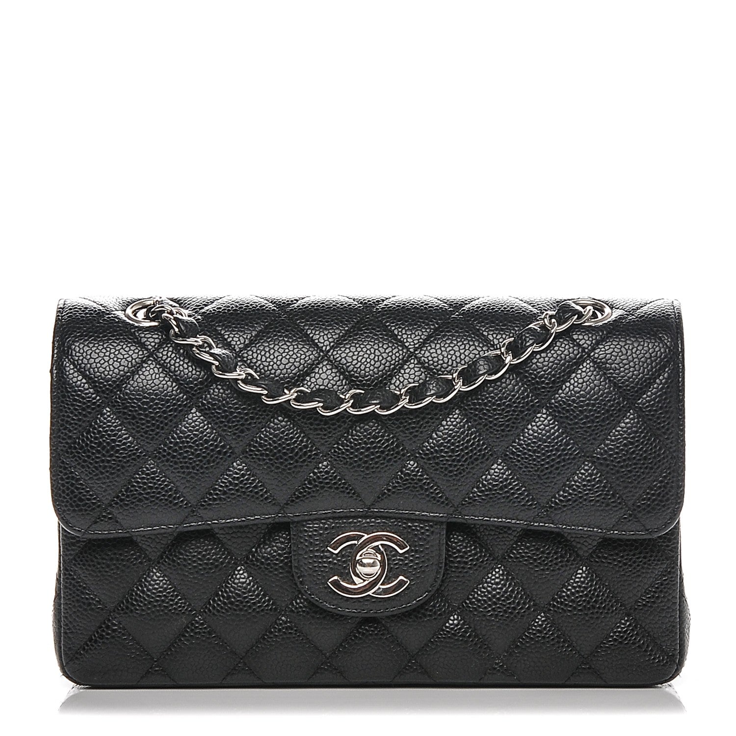 Chanel Caviar Quilted Small Double Flap Black 1 of 7