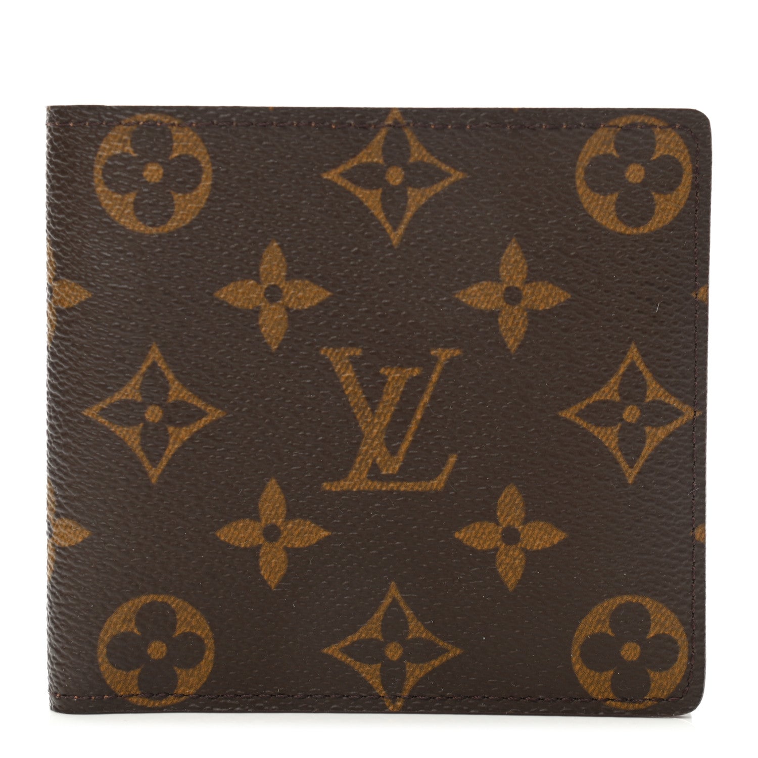 Louis Vuitton Monogram Billfold Wallet 4 Credit Card Slots 1 of 10