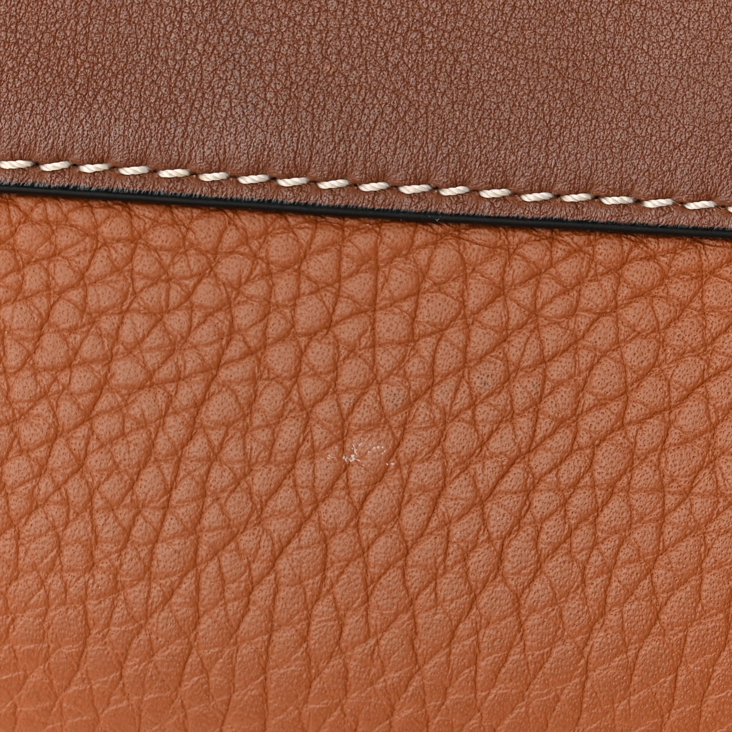 Grained Calfskin Small Hammock Shoulder Bag Tan